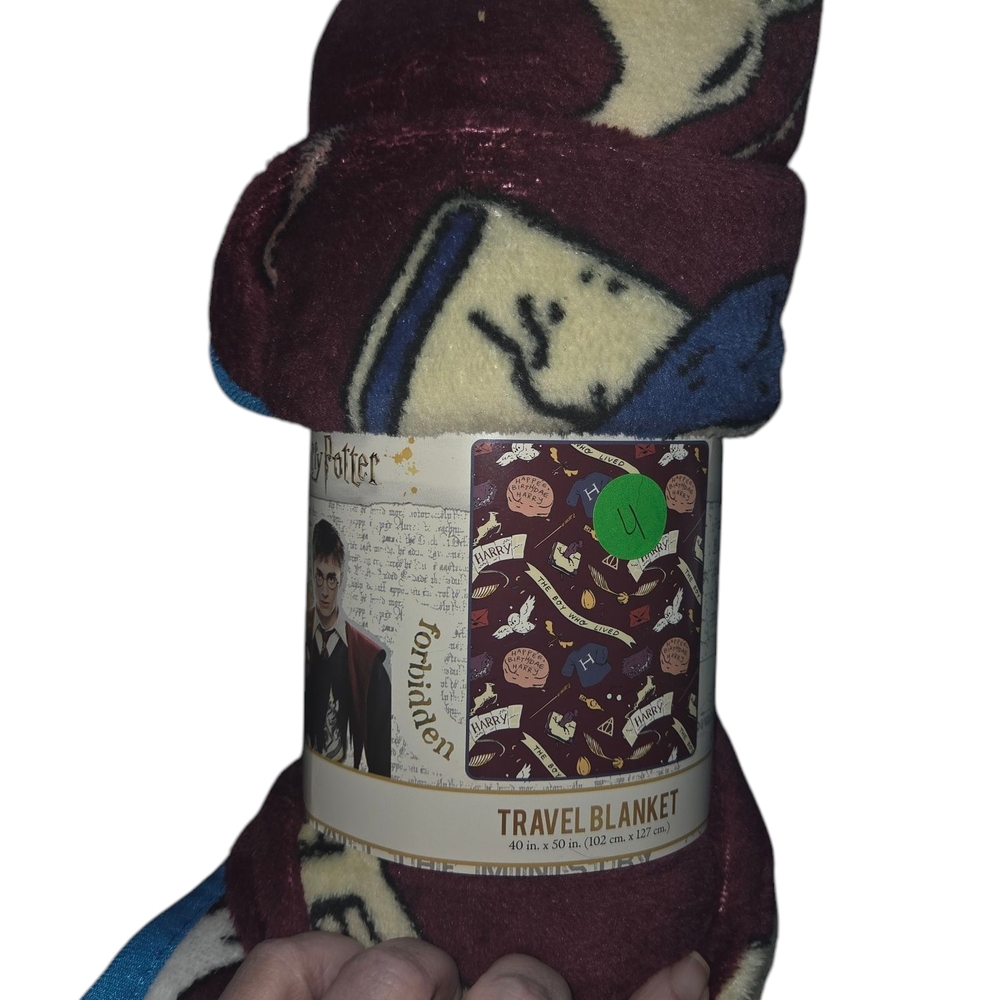 Harry Potter Large Travel Throw Blanket